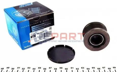 Шків генератора MB C-class (W202/W203)/E-class (W210) 98- (6PK) IJS GROUP 301029 Купити в Україні