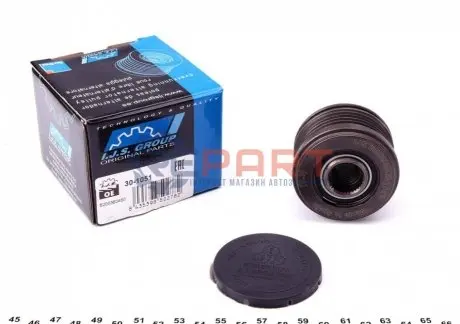 Шків генератора Renault Clio 1.5 dCi 04- IJS GROUP 301051 Купити в Україні