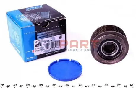 Фото Шків генератора VW LT 2.8 TDI IJS GROUP (301074) зображення 1