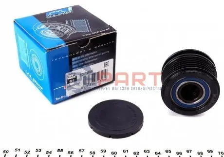 Шків генератора VW T5 1.9 TDI/2.0i/Caddy 1.9/2.0 TDI/Crafter 2.5 TDI 03-15 IJS GROUP 301096 Купити в Україні