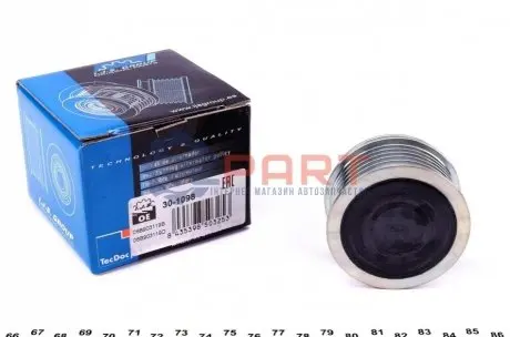 Шків генератора VW Passat 1.6-2.0 TSI/TDI 96-14 IJS GROUP 301098 Купити в Україні