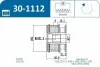 Шкив генератора IJS GROUP (30-1112) изображение 2