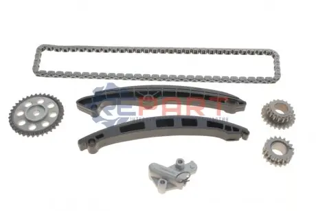 Фото Комплект ланцюга ГРМ VW Golf V/VI 1.4TSI 10/03-, 90/118kw (z=130/18-18/36/36) (повний) IJS GROUP (40-1003FK) зображення 1