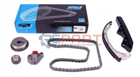 Фото 1 — Комплект ланцюга ГРМ Nissan Micra III 1.0-1.4 03-12 (ланцюг, натяжник, шестерня) IJS GROUP (401007FK) Фото Комплект ланцюга ГРМ Nissan Micra III 1.0-1.4 03-12 (ланцюг, натяжник, шестерня) IJS GROUP (401007FK) зображення 1