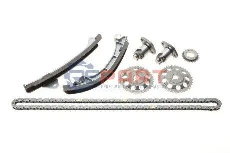 Фото 1 — Комплект ланцюга ГРМ Toyota Avensis/Corolla 1.4-1.8 00-08 (ланцюг, натяжник, шестерня) IJS GROUP (401013FK) Фото Комплект ланцюга ГРМ Toyota Avensis/Corolla 1.4-1.8 00-08 (ланцюг, натяжник, шестерня) IJS GROUP (401013FK) зображення 1