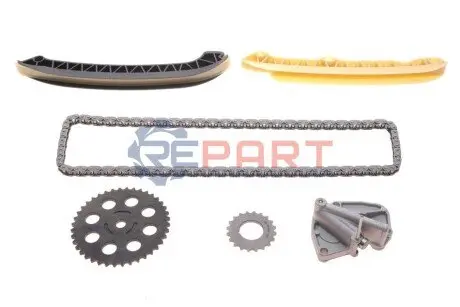 Фото 1 — Комплект ланцюга ГРМ Skoda Fabia 1.2i 01-08 IJS GROUP (401025FK) Фото Комплект ланцюга ГРМ Skoda Fabia 1.2i 01-08 IJS GROUP (401025FK) зображення 1