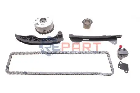 Фото 1 — Комплект ланцюга ГРМ Citroen C1/Peugeot 107 1.0i 05- (ланцюг, шестерня, фазорегулятор) IJS GROUP (401038VVT) Фото Комплект ланцюга ГРМ Citroen C1/Peugeot 107 1.0i 05- (ланцюг, шестерня, фазорегулятор) IJS GROUP (401038VVT) зображення 1