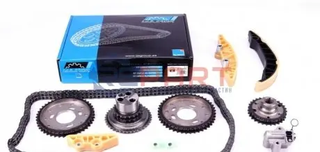 Комплект ланцюга ГРМ Ford Transit 3.2TDCi 06- (ланцюг, натяжник, шестерня) z=132 IJS GROUP 401054FK Купити в Україні