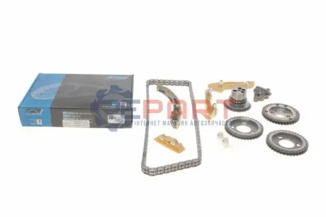 Фото 1 — Комплект ланцюга ГРМ Ford Transit 2.4DI/2.2-2.4TDCI 06- (ланцюг, натяжник, шестерня) z=132 IJS GROUP (401121FK) Фото Комплект ланцюга ГРМ Ford Transit 2.4DI/2.2-2.4TDCI 06- (ланцюг, натяжник, шестерня) z=132 IJS GROUP (401121FK) зображення 1