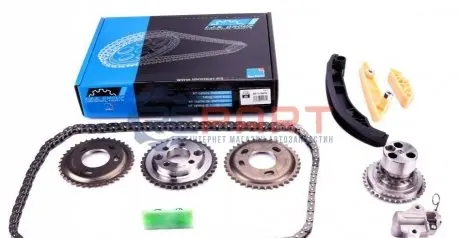 Фото 1 — Комплект ланцюга ГРМ Ford Transit 2.4TDCi 06-14 (ланцюг, башмак, натяжник, зірочки) z=132 IJS GROUP (401134FK) Фото Комплект ланцюга ГРМ Ford Transit 2.4TDCi 06-14 (ланцюг, башмак, натяжник, зірочки) z=132 IJS GROUP (401134FK) зображення 1