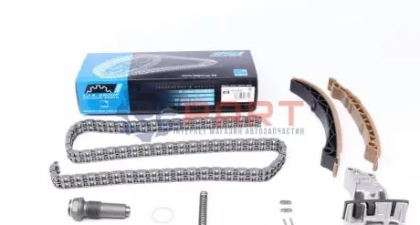 Комплект ланцюга ГРМ MB E-class (W124) 93-95 (ланцюг, башмак, натяжник) IJS GROUP 401143K Купити в Україні