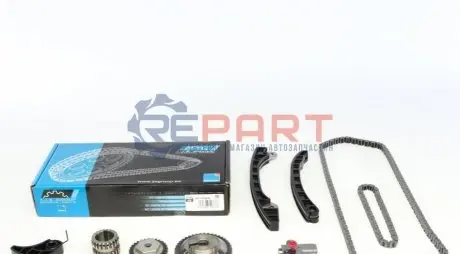 Фото 1 — Комплект ланцюга ГРМ Renault Kangoo/Megane/Captur 0.9/1.2/1.4TCe 13- (повний к-кт) IJS GROUP (401145FK) Фото Комплект ланцюга ГРМ Renault Kangoo/Megane/Captur 0.9/1.2/1.4TCe 13- (повний к-кт) IJS GROUP (401145FK) зображення 1