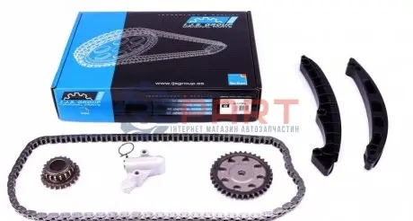 Фото 1 — Комплект ланцюга ГРМ VW Golf V 1.4TSI, 10/03 - 02/09, 90/103/125kw, (z=130/18-23/36/36) IJS GROUP (401173FK) Фото Комплект ланцюга ГРМ VW Golf V 1.4TSI, 10/03 - 02/09, 90/103/125kw, (z=130/18-23/36/36) IJS GROUP (401173FK) зображення 1