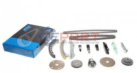 Комплект ланцюга ГРМ Fiat Ducato/Peugeot/Citroen/Iveco 3.0 JTD 11- (повний) IJS GROUP 401282FK Купити в Україні