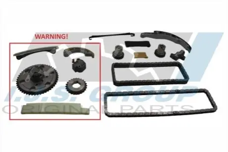 Ланцюг ГРМ Nissan Navara/Pathfinder 2.5dCi 05 IJS GROUP 401286FK