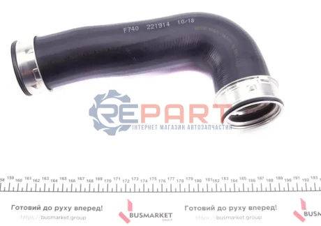 Патрубок інтеркулера VW Caddy III 1.9TDI 03 IMPERGOM 221914 Купити в Україні