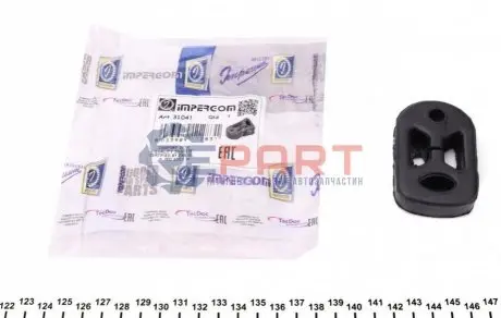 Гумка глушника Peugeot 206/306 93 IMPERGOM 31041 Купити в Україні