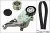Комплект ременя генератора VW Caddy/Golf/Passat/Skoda Octavia/Superb 1.9/2.0TDI 04-11 INA (529000610) зображення 1
