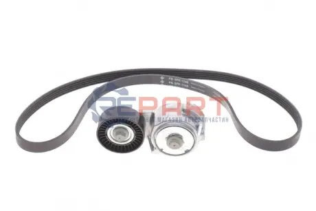 Комплект ременя генератора Fiat Doblo 1.4 05- (5PK1148) INA 529001310 Купити в Україні