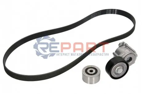 Комплект поликлинових ременів (з роликами) CITROEN C4 I PEUGEOT 307 2.0D 08.00-03.12 INA 529001910 Купити в Україні