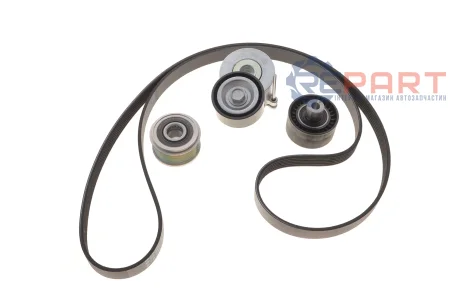 Комплект ремня генератора Citroen Berlingo/Jumpy/Fiat Scudo/Peugeot Expert/Partner 1.6 D/HDI 05-16 INA 529 0046 20