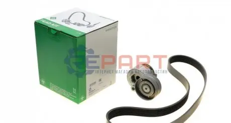 Комплект поликлинових ременів (з роликами) RENAULT GRAND SCENIC II, GRAND SCENIC III, MEGANE, MEGANE II, MEGANE III, SCENIC II, SCENIC III 1.9D/2.0 11.02 INA 529008810 Купити в Україні