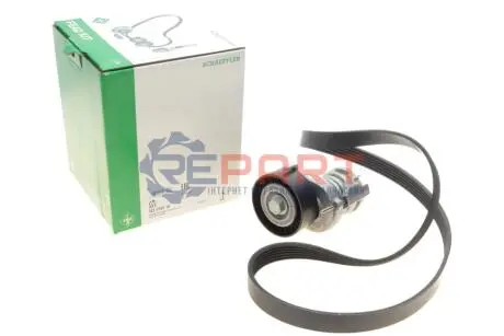 Комплект поликлинових ременів (з роликами) AUDI A2 SEAT CORDOBA, IBIZA III, IBIZA IV, IBIZA IV SC, IBIZA IV ST, LEON, TOLEDO II SKODA FABIA I, FABIA I PRAKTIK 1.4/1.4LPG/1.6 08.95-05.15 INA 529 0103 10 Купити в Україні