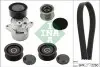 Комплект ремня генератора MB Vito (W639) 03- INA (529011523) изображение 1