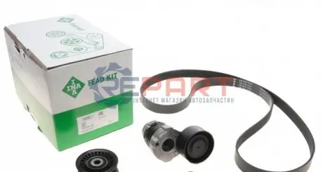 Комплект ремня генератора Renault Kangoo 1.2 TCe 13- (7PK1570) INA 529018710 Купить в Украине