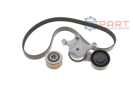Комплект ремня генератора Citroen Berlingo/Peugeot Partner 1.6 HDi 08- (6PK975) INA 529 0261 20
