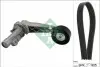 Фото Комплект ременя генератора Citroen Berlingo 1.6VTi 09- (6PK905S+APV2465) INA (529026610) зображення 1
