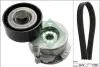 Комплект поликлинових ременів (з роликами) OPEL ASTRA J, CORSA D, CORSA E 1.3D 07.06 INA 529029310 Купити в Україні