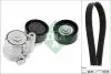 Фото Комплект поліклинового ременя (із натягувачем) OPEL ASTRA J, ASTRA J GTC, ASTRA K, INSIGNIA A, INSIGNIA A COUNTRY, INSIGNIA B, INSIGNIA B GRAND SPORT, MERIVA B, MOKKA / MOKKA X 1.6D 02.13 INA (529 0311 10) зображення 11