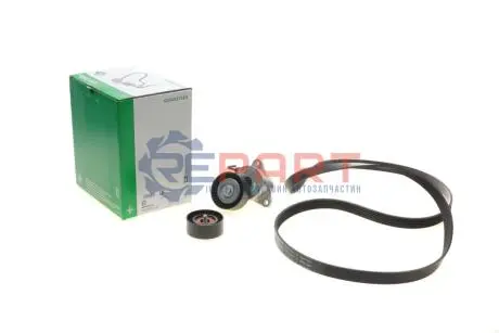 Комплект поликлинових ременів (з роликами) CHEVROLET MALIBU OPEL ASTRA J, ASTRA J GTC, INSIGNIA A, INSIGNIA A COUNTRY, ZAFIRA C 2.0D 07.08 INA 529034810 Купити в Україні