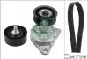 Комплект поликлинових ременів (з роликами) FORD FOCUS I, MAVERICK, TOURNEO CONNECT, TRANSIT CONNECT 1.8/1.8LPG/2.0 10.98 INA 529038510