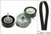 Комплект поликлинових ременів (з роликами) VOLVO S80 II, V70 III FORD MONDEO IV 2.0D 03.07-12.15 INA (529039510) зображення 1