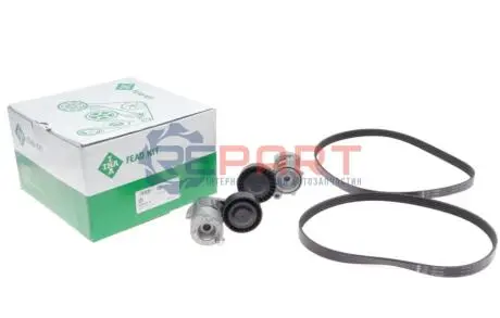 Комплект поликлинових ременів (з роликами) VOLVO C30, C70 II, S40 II, V50 FORD FOCUS II 2.0D-2.5 01.04-06.13 INA 529 0477 10 Купить в Украине