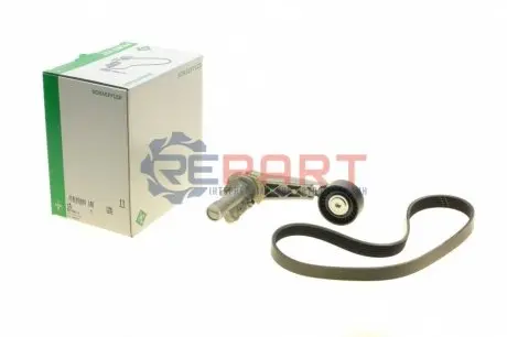 Комплект поликлинових ременів (з роликами) DS DS 3, DS 4, DS 4 II, DS 5, DS 7, DS 9 CITROEN C4 GRAND PICASSO II, C4 PICASSO II, C4 SPACETOURER, C5 AIRCROSS, C5 X, DS3, DS4, DS5 1.4-1.6H 09.06 INA 529 0503 10