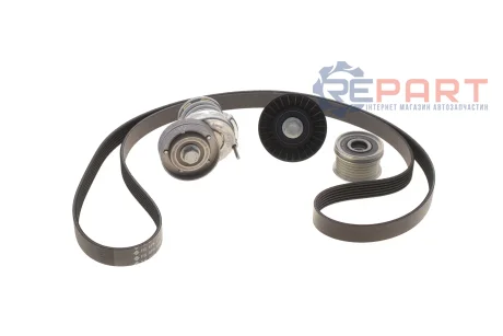 Комплект ремня генератора Skoda Octavia/VW Golf V/VI/Jetta III/IV/Passat B6/B7 1.4 TSI 05-17 INA 529 0505 20