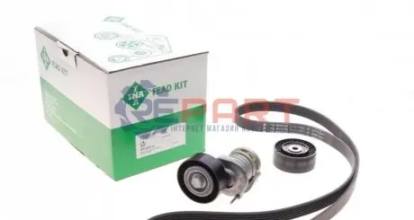 Комплект ременя генератора VW T5/T6 2.0 TDI 09- (6PK 1555) INA 529053510 Купити в Україні