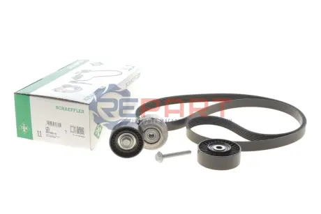 Комплект ремня генератора Fiat Doblo 1.9D 01- (6PK1815) INA 529 0593 10