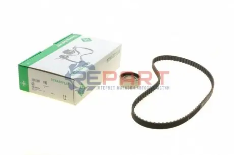 Комплект ГРМ (ремінь + ролик) FIAT CINQUECENTO, FIORINO, PALIO, PANDA, PUNTO, SEICENTO / 600, TIPO, UNO LANCIA Y10 0.8-1.2 09.82-01.10 INA 530000910 Купити в Україні