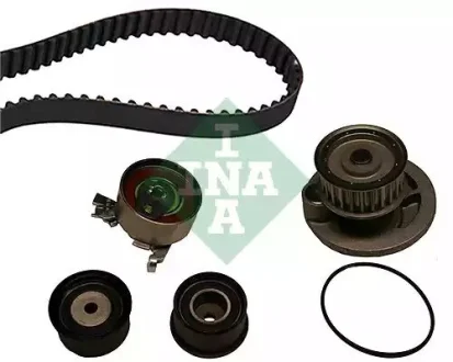 Комплект ГРМ (ремінь + ролик + водяний насос) CHEVROLET ASTRA, EPICA, EVANDA, LACETTI, NUBIRA, REZZO, ZAFIRA DAEWOO EVANDA, LEGANZA, NUBIRA, PRINCE, TACUMA / REZZO 1.8/1.8LPG/2.0 08.92 INA 530004930
