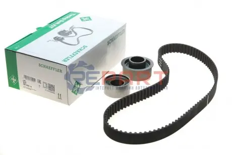 Комплект ГРМ (ремінь + ролик) HYUNDAI COUPE I, ELANTRA III, LANTRA II, MATRIX 1.6/1.8 06.95-08.10 INA 530009410 Купити в Україні