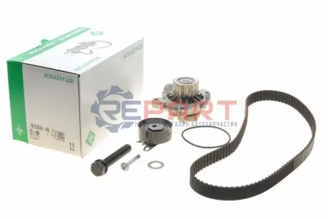 Комплект ГРМ (ремінь + ролик + водяний насос) AUDI A6 C4 VW LT 28-35 II, LT 28-46 II, TRANSPORTER T4 2.4D/2.5D 07.90-07.06 INA 530017330 Купити в Україні