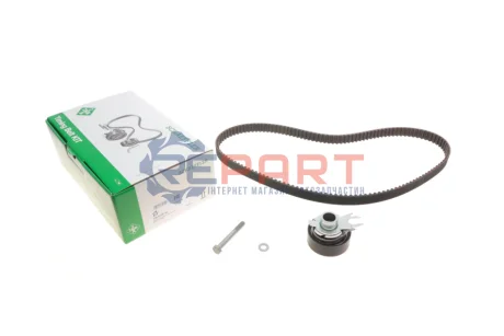 Комплект ГРМ (ремінь + ролик) SEAT AROSA, CORDOBA, CORDOBA VARIO, IBIZA II, IBIZA III, INCA VW CADDY II, FOX, GOLF IV, LUPO I, POLO, POLO III CLASSIC, POLO IV 1.0-1.6ALK 09.93-10.21 INA 530019910 Купити в Україні