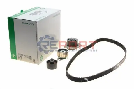 Комплект ГРМ (ремінь + ролик + водяний насос) ALFA ROMEO 145, 146, 147, 155, 156, GT FIAT BARCHETTA, PUNTO, STILO 1.6/1.8/2.0 02.92-03.12 INA 530022630 Купити в Україні