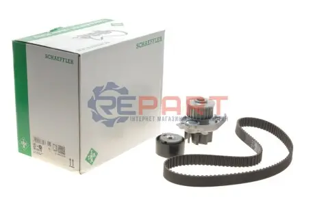 Комплект ГРМ + помпа Fiat Doblo/Opel Combo 1.4i 10- INA 530022830 Купити в Україні