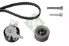 Комплект ГРМ (ремінь + ролик) CITROEN C4, C4 I, C4 PICASSO I, C5 I, C5 II, C8, EVASION, JUMPY I, XSARA, XSARA PICASSO FIAT SCUDO, ULYSSE LANCIA PHEDRA, ZETA PEUGEOT 206, 307 1.8/2.0/2.2 01.99 INA (530023810) зображення 2