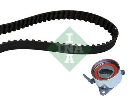 Комплект ГРМ (ремінь + ролик) DAIHATSU APPLAUSE I, APPLAUSE II, CHARADE IV, FEROZA, GRAN MOVE 1.5/1.6 10.88 INA 530032710